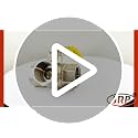 Image of SRP 1 /2 inch inch 3 Way Ball Valve Female Brass & Copper- BSP Threded Nickle Finish Sutable For Water Oil Gas So more 1Pc Pack (L port 15 mm)