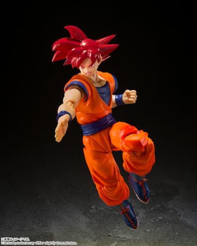 Image of TAMASHII Nations - Dragon Ball Super - Super Saiyan God Son Goku -Saiyan God Instilled with The Light of Righteous Hearts-, Bandai Spirits S.H.Figuarts Action Figure