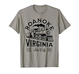Awesome Roanoke Virginia USA Classic Train Designs