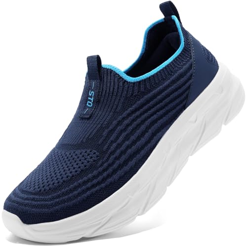 Image of STQ Womens Walking Shoes Slip On Tennis Shoes Comfortable Lightweight Memory Foam Orthopedic Sneakers for Indoor Outdoor Gym Workout Sports