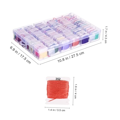 Fils à broder kit point de croix WEKAMOS, le coffret idéal à offrir aux créatifs - 2