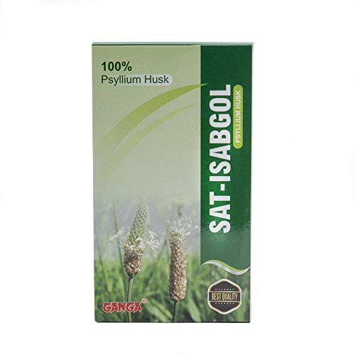 Ganga Sat-Isabgol Psyllium Husk| 100% Ayurvedic Product| Effectiv...
