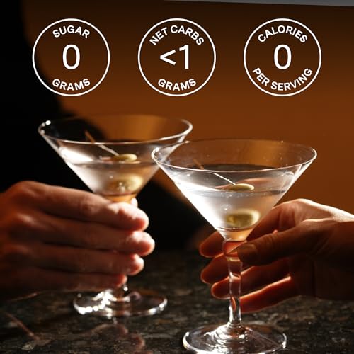 Image of SAYSO: On-the-Go Dirty Martini Kit | Infuses with Cold Water & Spirits for a Premium Craft Cocktail or Mocktail | for Dirty Martini Lovers