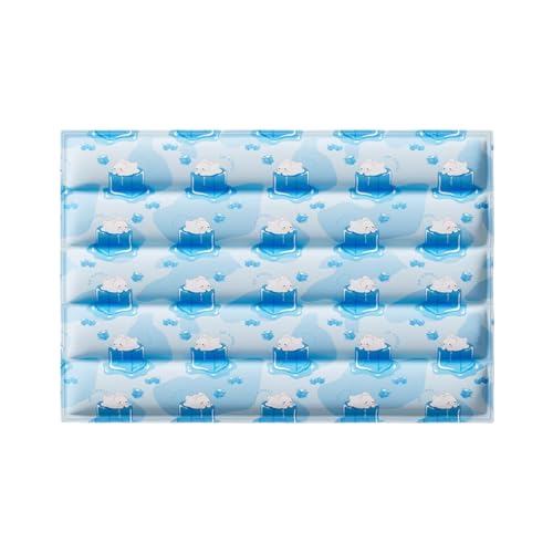 ペット ひんやりマット 夏用 クールマット 柔らかい 冷却ジェルマット 猫 犬 涼感 ひんやり 繰り返し使用 洗える 折り畳み可 多用途 夏用保冷マットペット暑さ対策 寝具