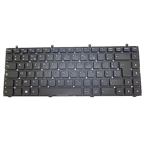 Clavier LDLC Saturne MB2 rechange AZERTY Français pour ordinateurs portables de série MB2