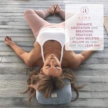 NEWONE Yoga Bolster Pillow for Meditation