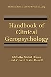 Handbook of Clinical Geropsychology