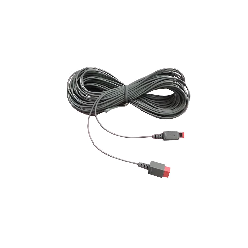 Câble d'extension pour barre de capteur Wii U 5 m rallonge de rechange noire - 5