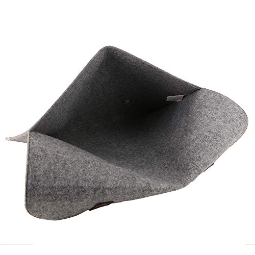 Image of OON 15 Inch Laptop Bag Sleek Felt Steel Light Grey External Size 16.1 inch Easy fit Upto 15 inch notebooks