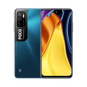 POCO M3 Pro Smartphone Double 5G – RAM 4Go ROM 64Go MediaTek Dimensity 700, 90Hz 6.5″ FHD+ DotDisplay, Batterie 5000mAh (typ), Triple Caméra AI 48MP (Version Mondiale) (Cool Blue)