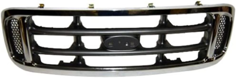 Sherman Replacement Part Compatible with Ford Super Duty Grille Assembly (Partslink Number FO1200359) (FO1200359V)
