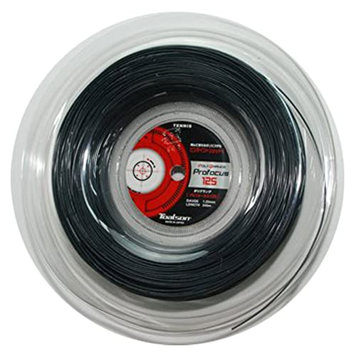Toalson PolyGrande ProFocus cordage de tennis bobine 200m noir 1.25mm