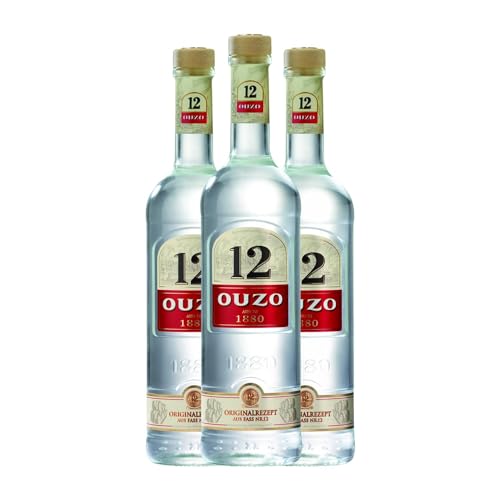 Ouzo 12 Botella 1 L (Caja 3 Botellas)