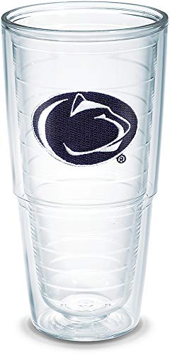 Tervis Penn State University Emblem Individually Boxed Tumbler, 24 oz, Clear -