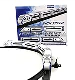 Amisha Gift Gallery Toy Train Vande Bharat Bullet Train Set for Kids – Big Size Battery Operated Electric Locomotive Toy with Interlocking Railway Tracks Coaches Track Changer – Indian Model Train