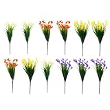Künstliche Calla Lilien Blumensträuße aus Kunststoff für Fensterbank