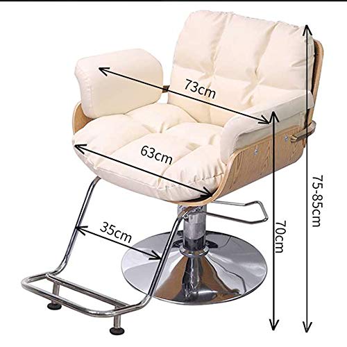 Hair Cutting Salon Chair Hair Salon Chair in Beauty Personal Care Barber Chairs Heavy Duty Reclining Hydraulic Hair Styling Chair Salon Styling Beauty Equipment - Image 3