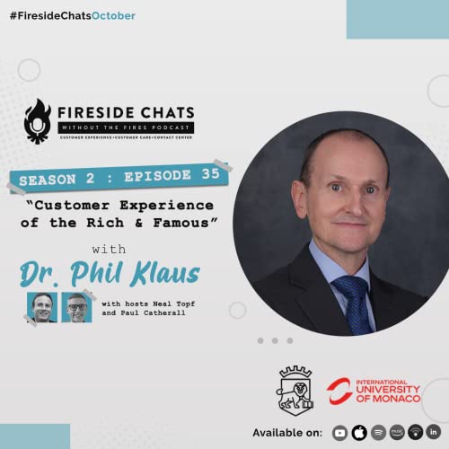 Season 2 : Episode 35 - ”Customer Experience of the Rich and Famous” with Dr. Phil Klaus Podcast Por  arte de portada