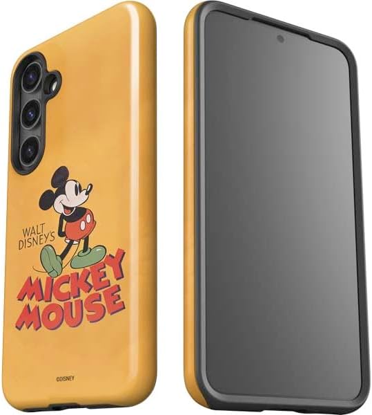 Skinit Impact Phone Case Compatible with Galaxy S25 Plus - Officially Licensed Disney Mickey Mouse Walt Disney Classic Character Design