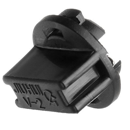 Cciyu (10) T10 5-5050-Smd Pc194 Led Bulb Instrument Panel Cluster Dash Light Twist Lock Socket (White) #TOP7