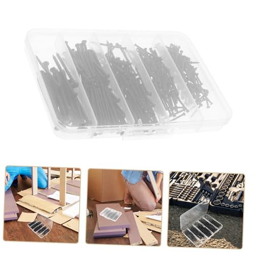 Image of 1set Versatile Picture Frame Nails Assorted Hanging Hardware for Wall Decor for Picture Frames Boards and Art Projects Includes Convenient Tool Box