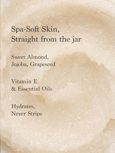 Image of Premier Body Salt Scrub for Dry Skin - Aromatic 10.5 Oz | Exfoliating with Dead Sea Salt, Jojoba, Sweet Almond & Grape Seed Oils, Foot and Hand Exfoliator, Vitamin E
