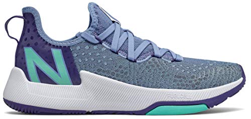 New Balance Women's FuelCell 100 V1 Cross Trainer, Stellar Blue/Captain Blue/Summerjade, 6
