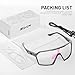SCVCN Photochromic Cycling Glasses Men Women Clear Mountain Bike Sunglasses Sports Baseball Riding MTB S327