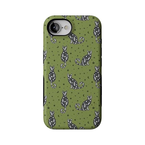 Casely iPhone 17e Case | Sabrina's Bestie | Black Cats | Bold Protective Design | Compatible with MagSafe