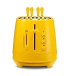 Dè Longhi CTLAP2203 Toaster with Tongs 550 W Yellow