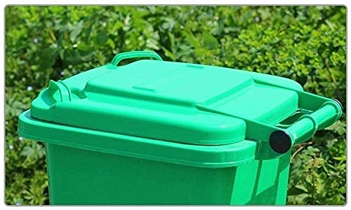 Cubo de basura para restaurantes y cocinas con ruedas 3