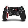 Head Case Designs Officially Licensed EA Bioware Mass Effect N7 Logo Graphics Vinyl Sticker Gaming Skin Decal Cover Compatible With Sony PlayStation 4 PS4 Slim Console and DualShock 4 Controller #4