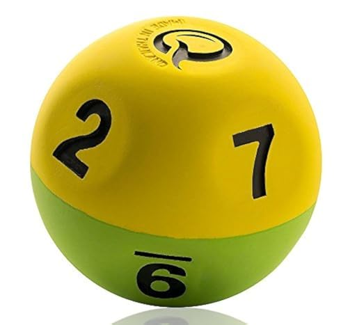 Qball Pro - Reaction Ball - World's Fastest Trainer! - Now Lighter - More Erratic Moderate Erratic Bounce. Allows Fast Bouncing and catching Without Chasing - Fast Results