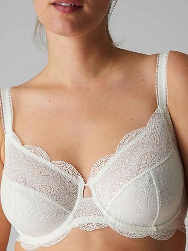 Soutien-gorge armatures Karma Simone Pérèle en coton et dentelle fine 90F - 6