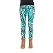 Produktbild cosey Damen Bunte Bedruckte Blumen Leggings, Tropen Comic, Standard