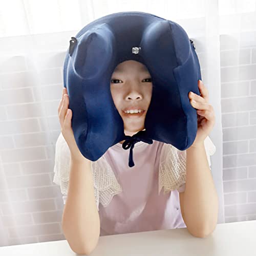 Almohada Inflable en Forma de U de Seda Suave miniatura 3