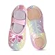 Ballettschuhe für Mädchen, Kleinkind Kinder Ballettschläppchen Glitter Design mit einem niedlichen Bogen geteilt Ballett Tanzschuhe