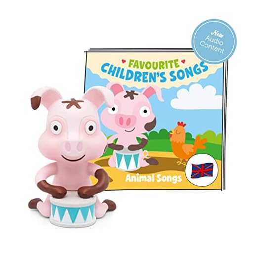 tonies Personaje de audio para Toniebox, canciones favoritas para niños, historias de audio y canciones para niños para usar con Toniebox, reproductor de música para niños (se vende por separado)