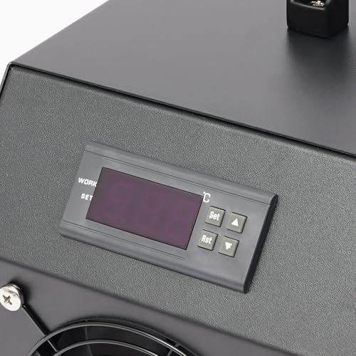 Fenjidrop 200W Aquarium Chiller for Fish Tank, 15.85 Gal Water Chiller with Pump, Electronic Cooling for Hydroponics, Axolotl & Freshwater Tanks