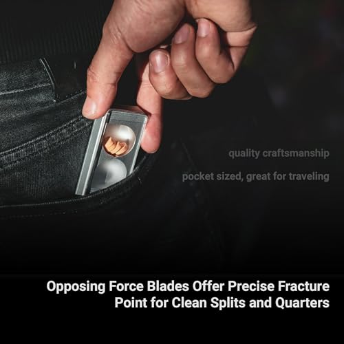Double Blade Pill Splitter, Opposing Force Guides The Fracture Point for Cleaner Splits - Image 5