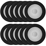 WRITWAA 12 Stück Andruckrollen Lagerrollen für Audiogeräte aus Leichtem Material Präzise Riemenscheibenlager für Kassettenspieler Vielseitig Einsetzbar für Audio und Videorekorder