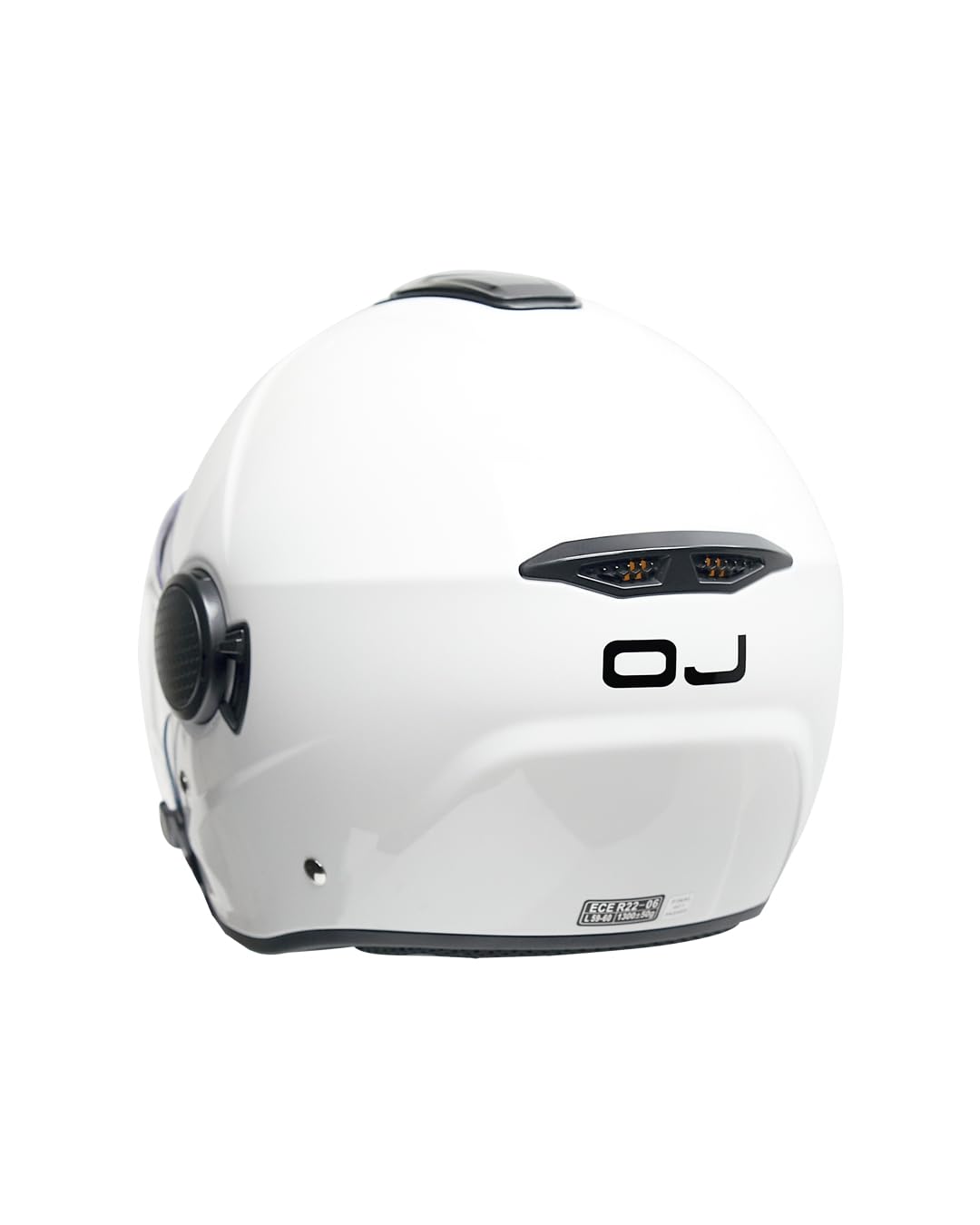OJ Sogno - Casco Jet Moto con Visiera e Interni Removibili – Casco Aperto Leggero e Confortevole con Ventilazione Integrata e Chiusura Micrometrica, Ideale per Scooter e Uso Urbano