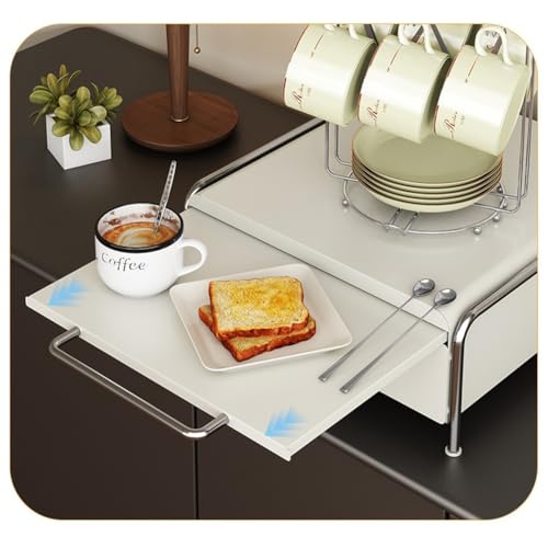 Tiroir coulissant pour capsules de café avec support de machine robuste - 3