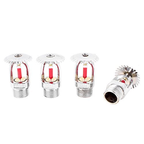 Upright Standard Fire Sprinkler Head 1/2NPT 68 Centigrade 4pcs