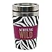 Dekohelden24 Taza Termo para Llevar con diseño de Achtung Wild, Dimensiones: 13,5 x 8,4 cm, Capacidad: 240 ml, Advertencia, Thermobecher
