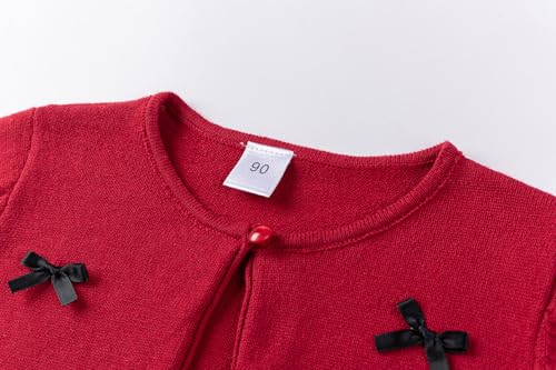 Kids Girls Long Sleeve Cardigan Bolero Shrug Summer Fall Dress Cover Up for Wedding Party Birthday4