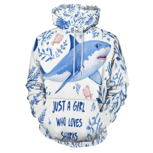 Sweat à capuche requin chaud pour oublier le froid de l'hiver - 3
