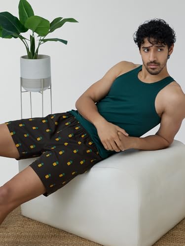 Image of XYXX Men's Remix Regular Fit Cotton Printed Boxer with Dual Pocket & No Marks Waistband (Pack of 2)