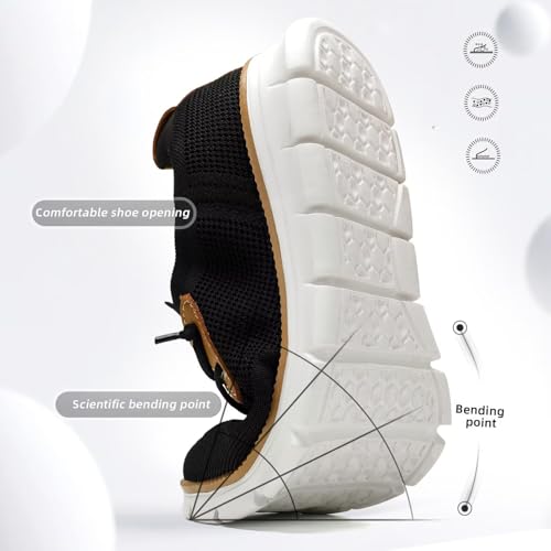 Image of Mens Casual Loafers Shoes Slip On Fashion Walking Dress Sneakers Business Oxfords Work Lightweight Soft Sole Zapatos