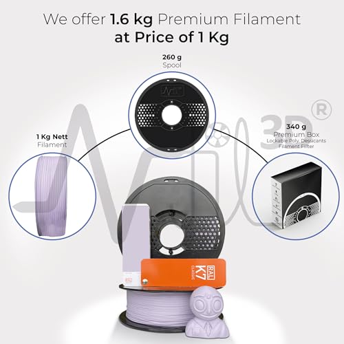 Image of NFIL3D Matte HS PLA+ Purple - 3D Printing Filament | Compatible with All 3D Printers | 1.75mm | 1kg Nett Weight